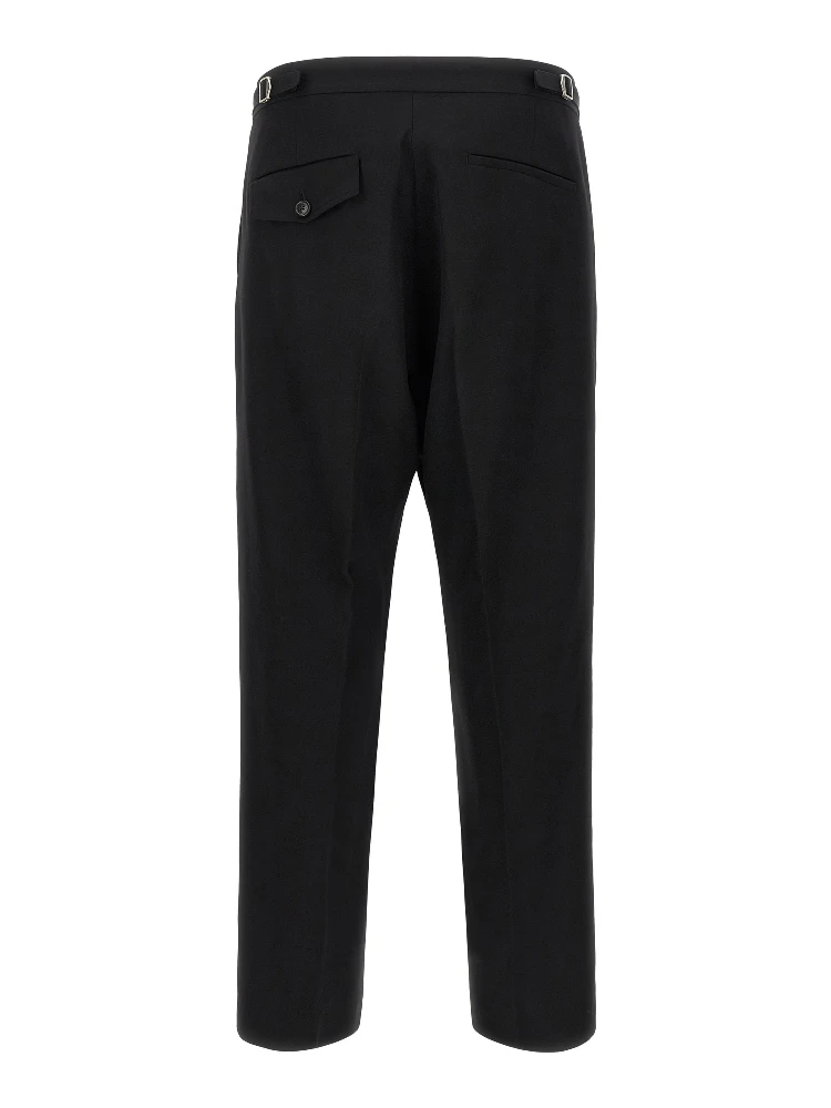 Black Virgin Wool Dress Pants alternative