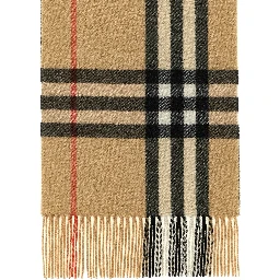 Beige Cashmere Scarf