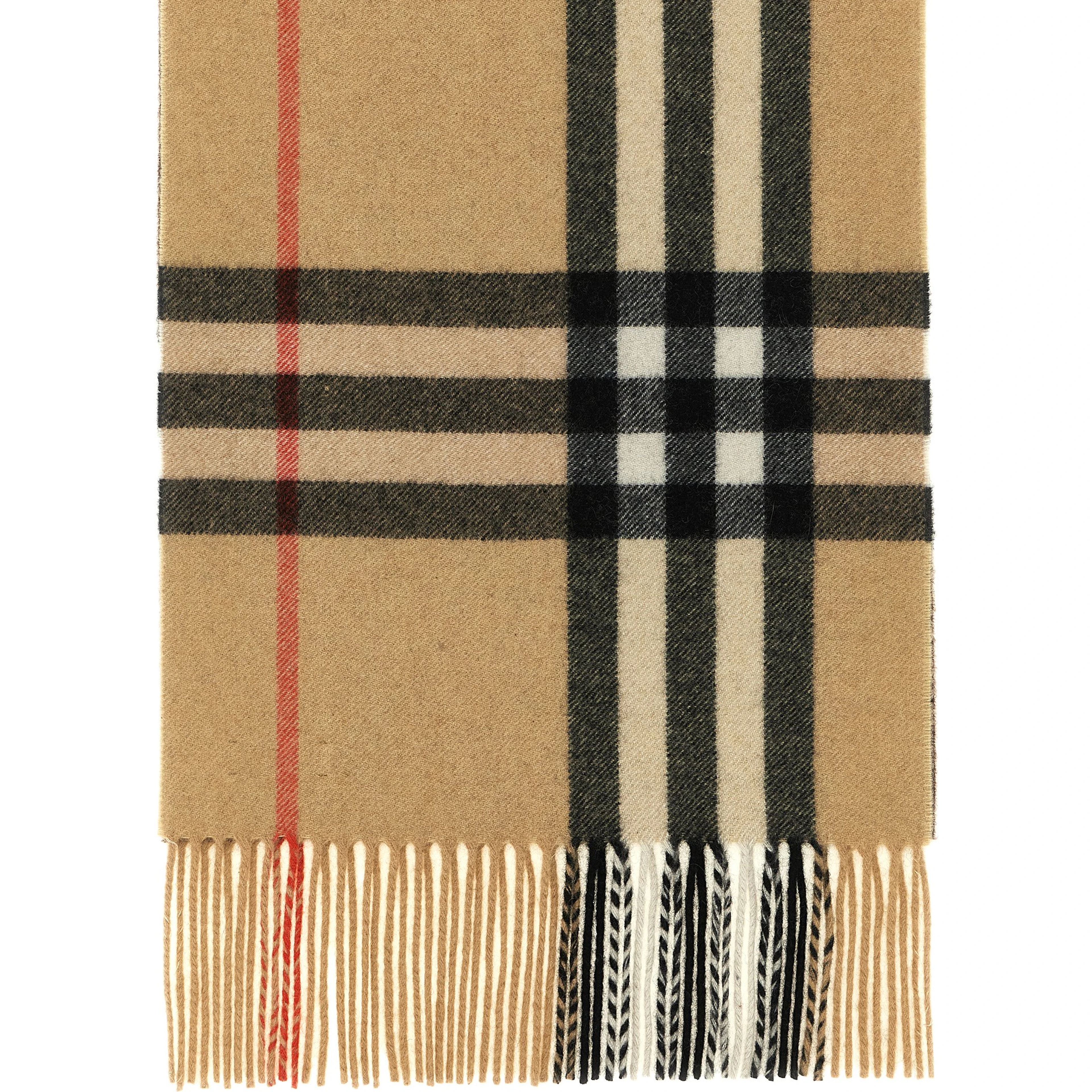 Beige Cashmere Scarf