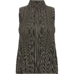 Bicolor Polyester Blouse