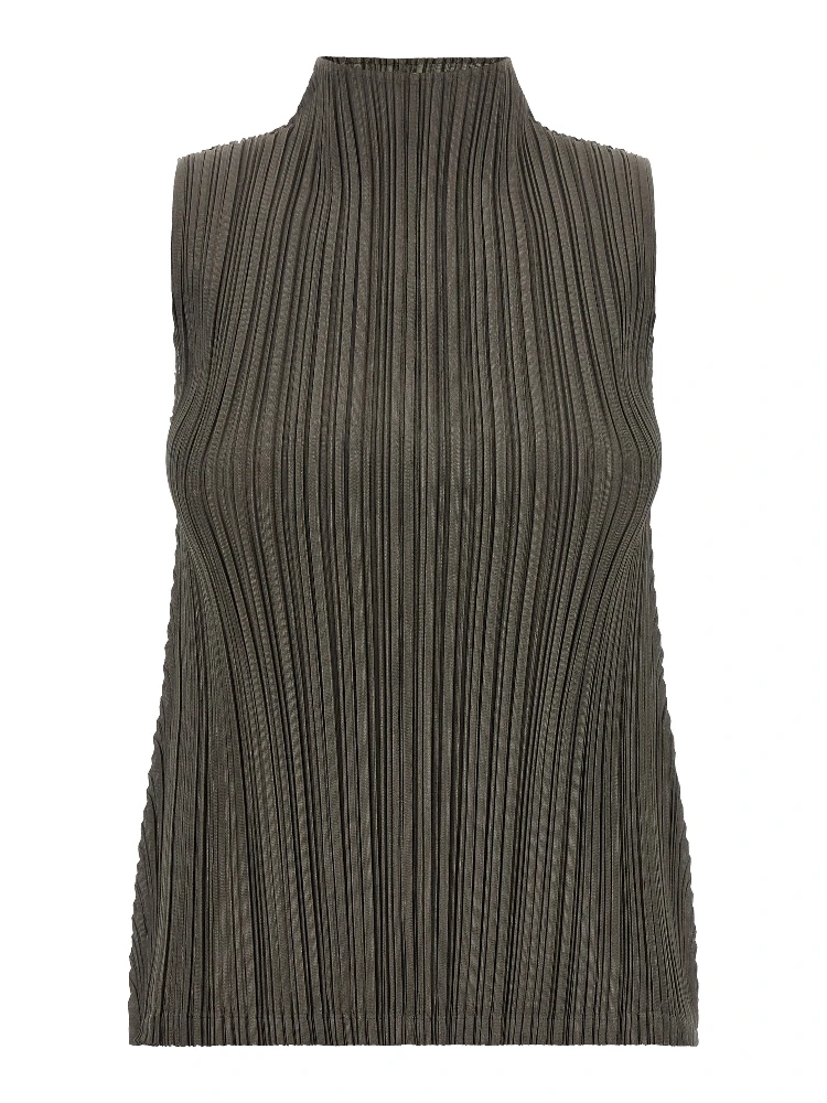 Bicolor Polyester Blouse
