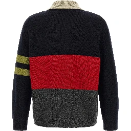 Multicolor Merino Wool Polo Shirt