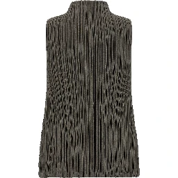 Bicolor Polyester Blouse