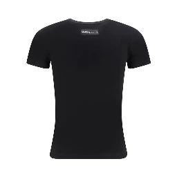 Black Cotton T-Shirt