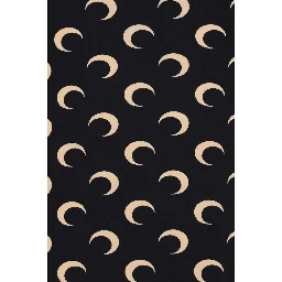 Black Polyamide Pattern Shirt