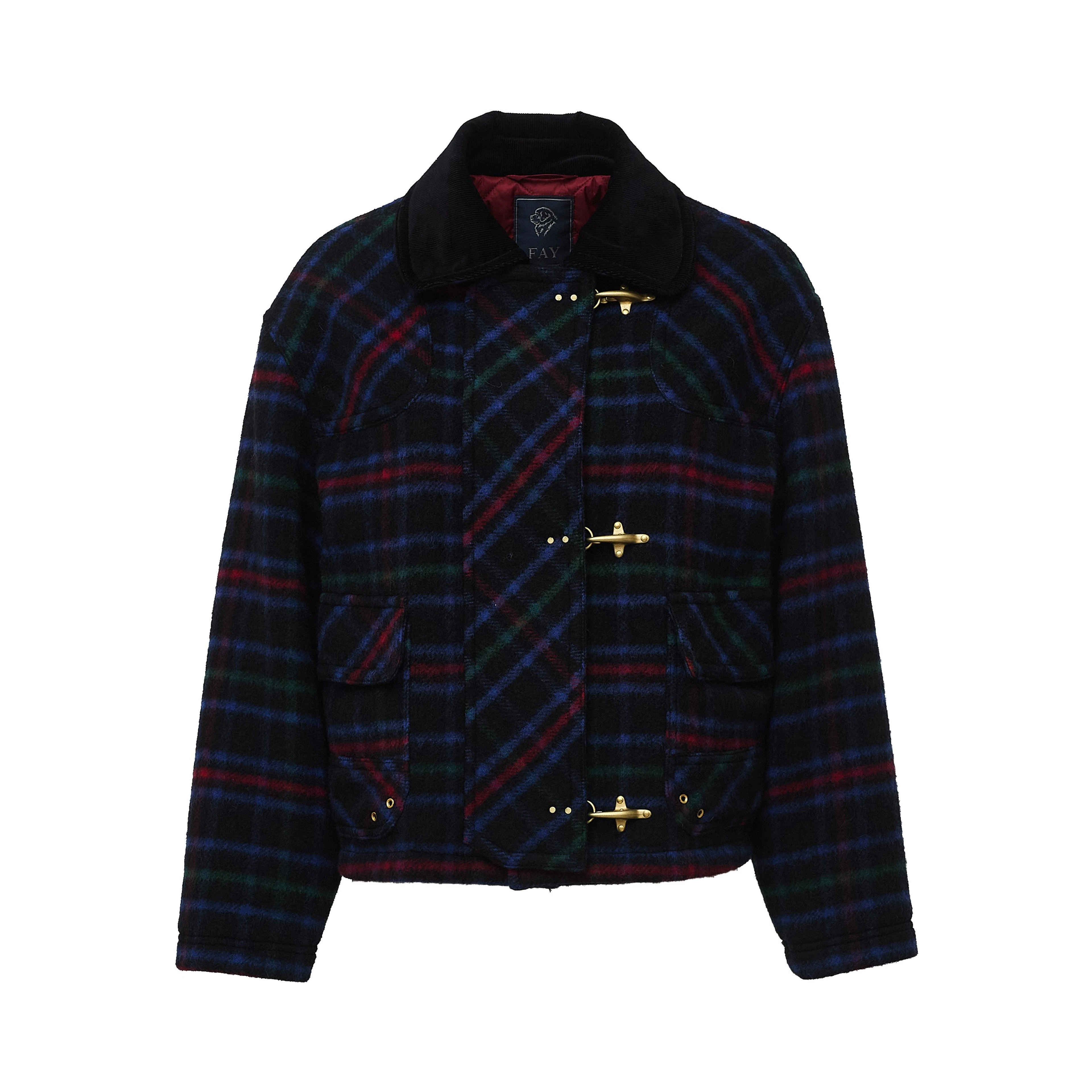 Bomber 3 Ganci In Panno Tartan