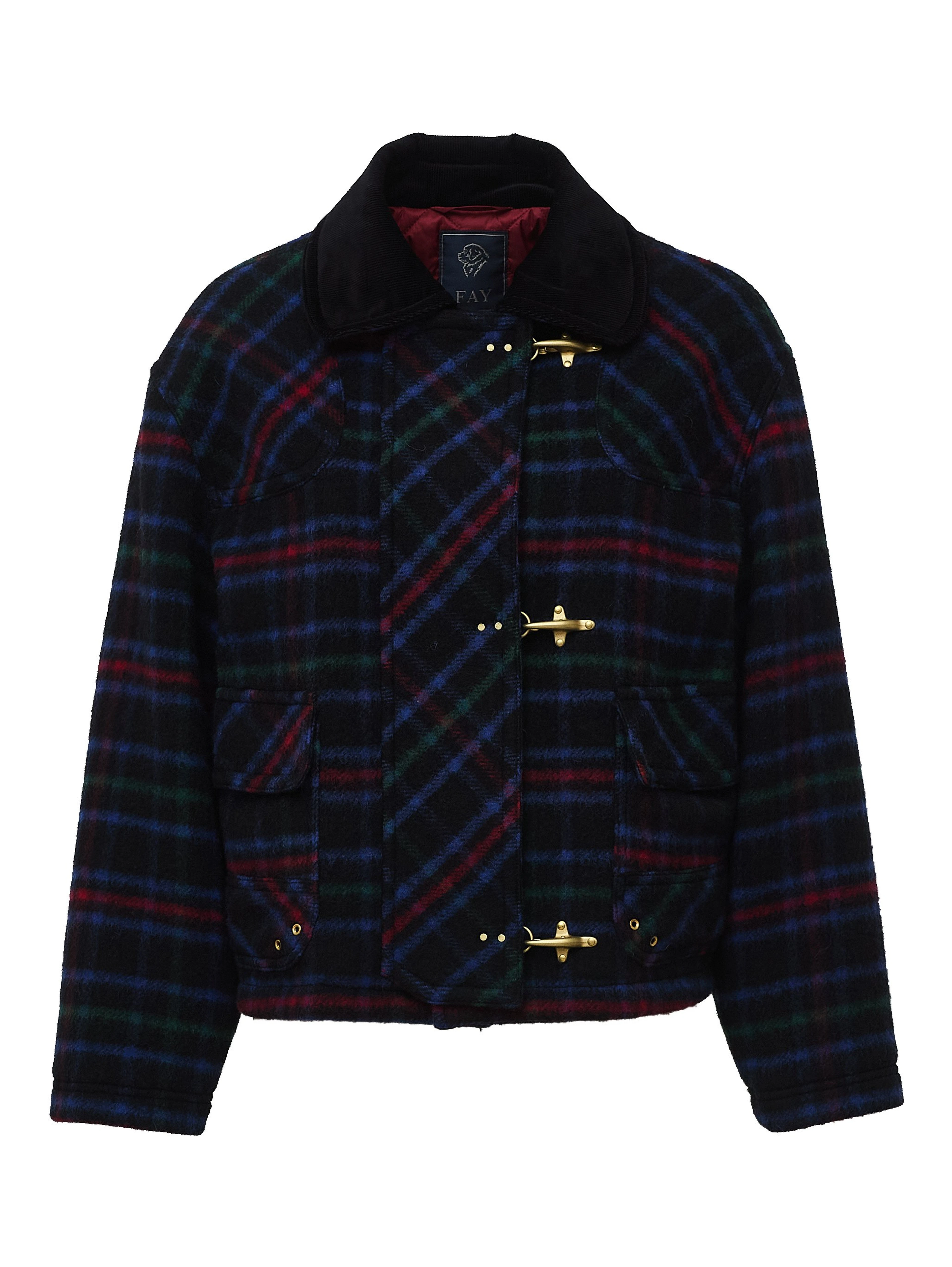 Bomber 3 Ganci In Panno Tartan
