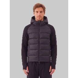 Polartec® padded hooded zip sweatshirt