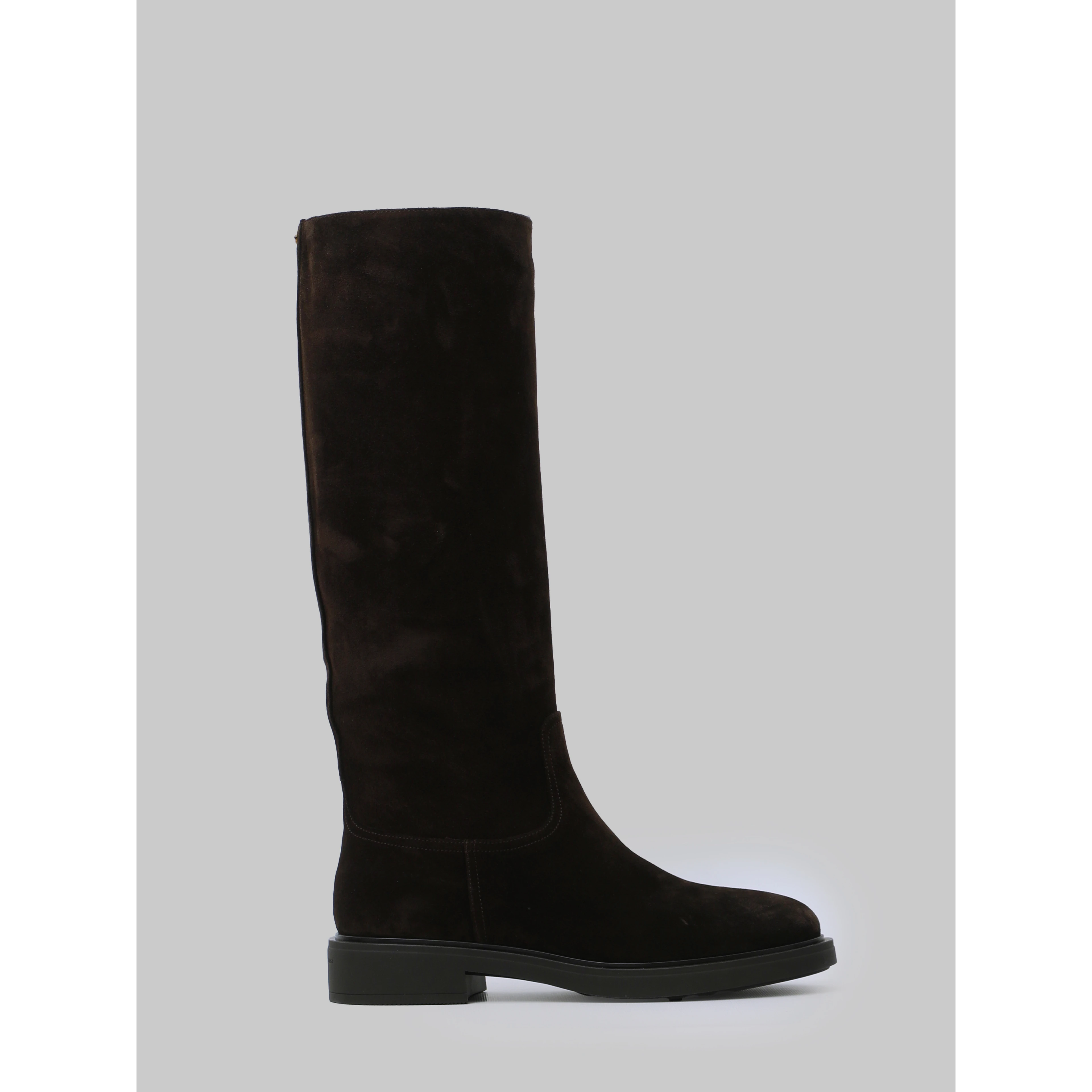 Ascott boots in moka suede