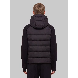 Polartec® padded hooded zip sweatshirt