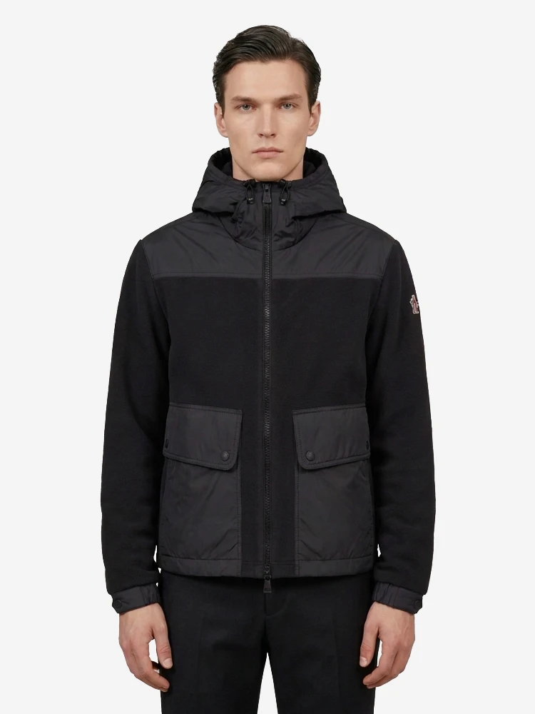 Polartec® hooded zip sweatshirt