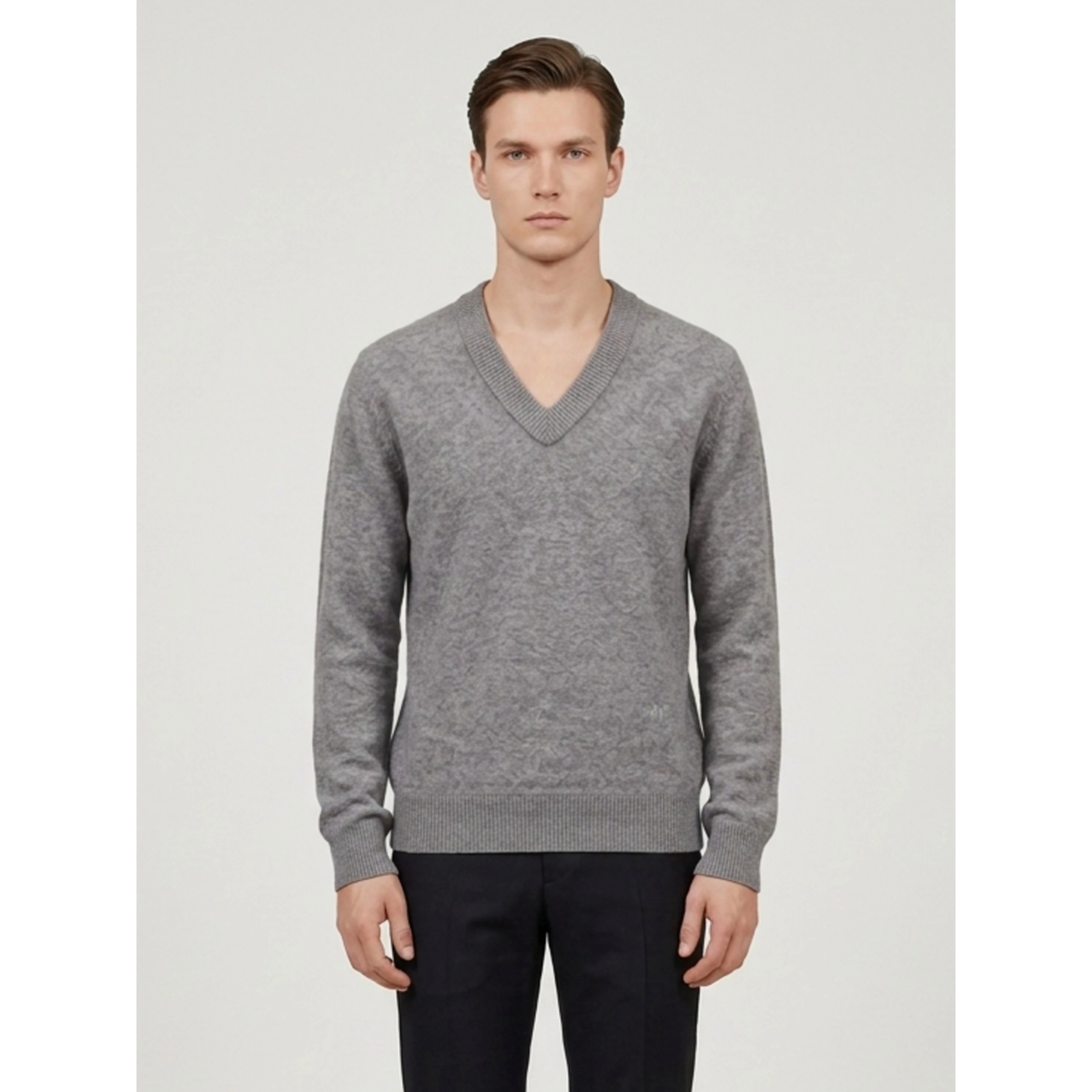 Sterling Melange wool and cashmere sweater