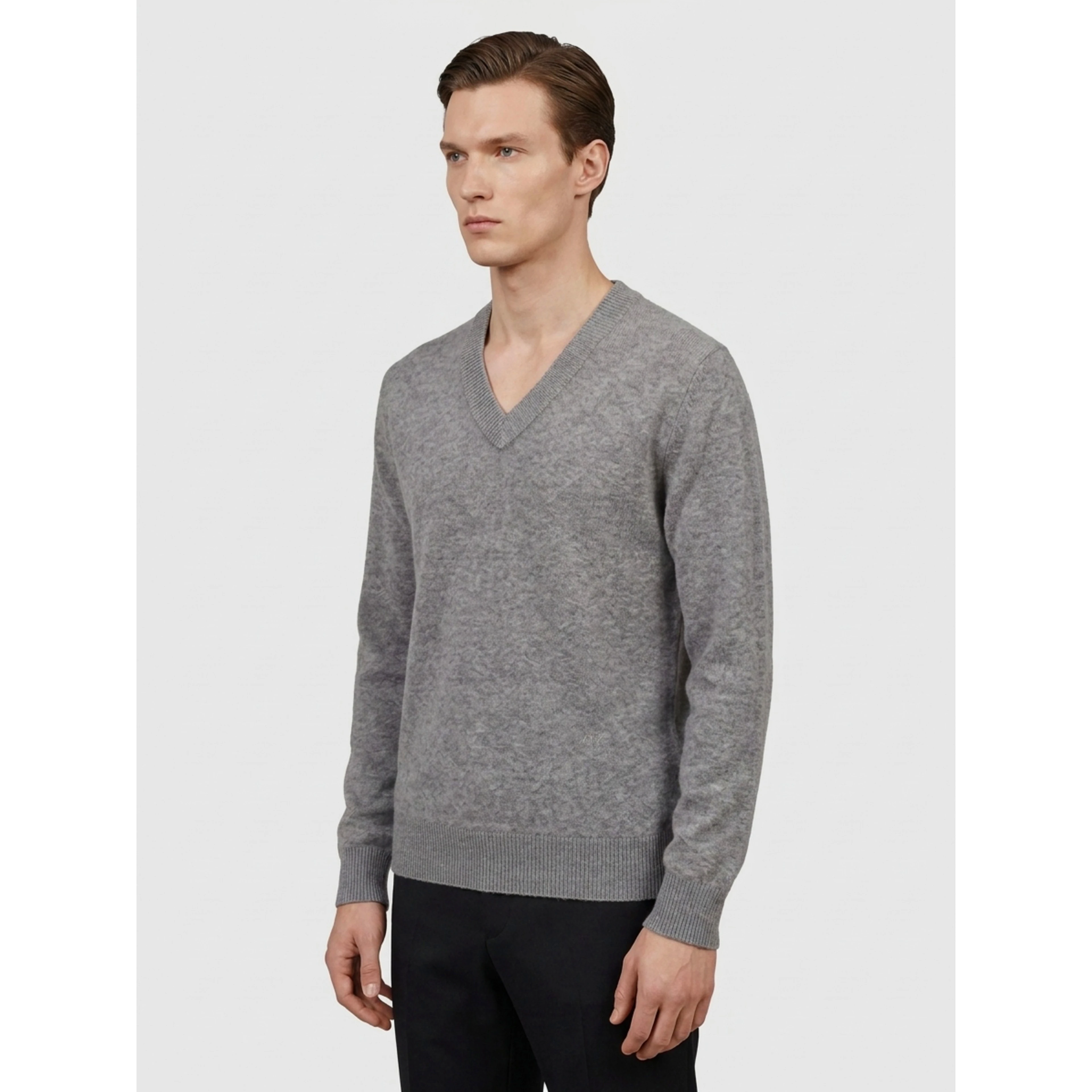 Sterling Melange wool and cashmere sweater