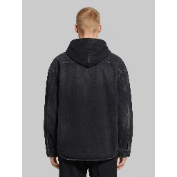 Denim cargo jacket