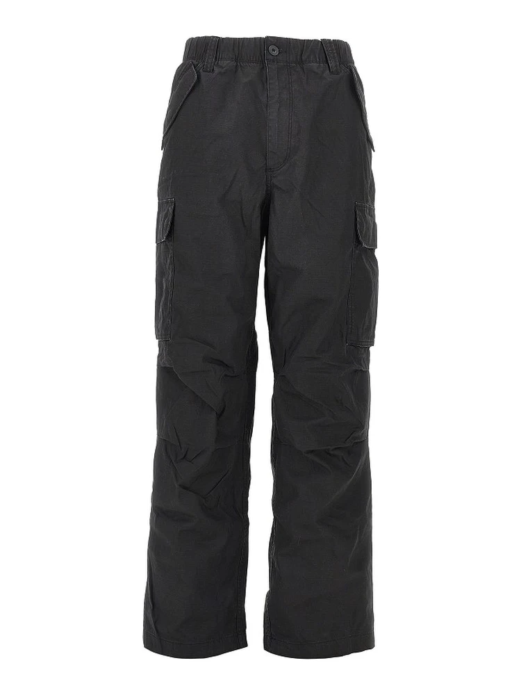 Pigment coated cotton cargo pants
