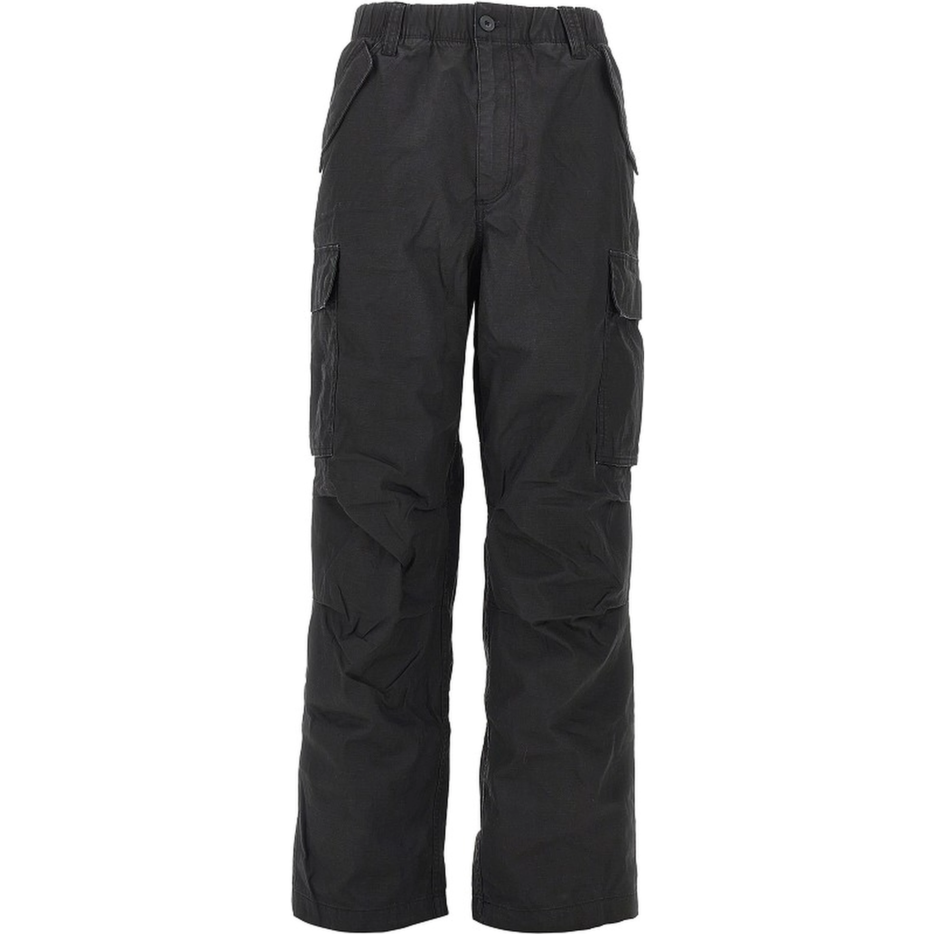 Pigment coated cotton cargo pants