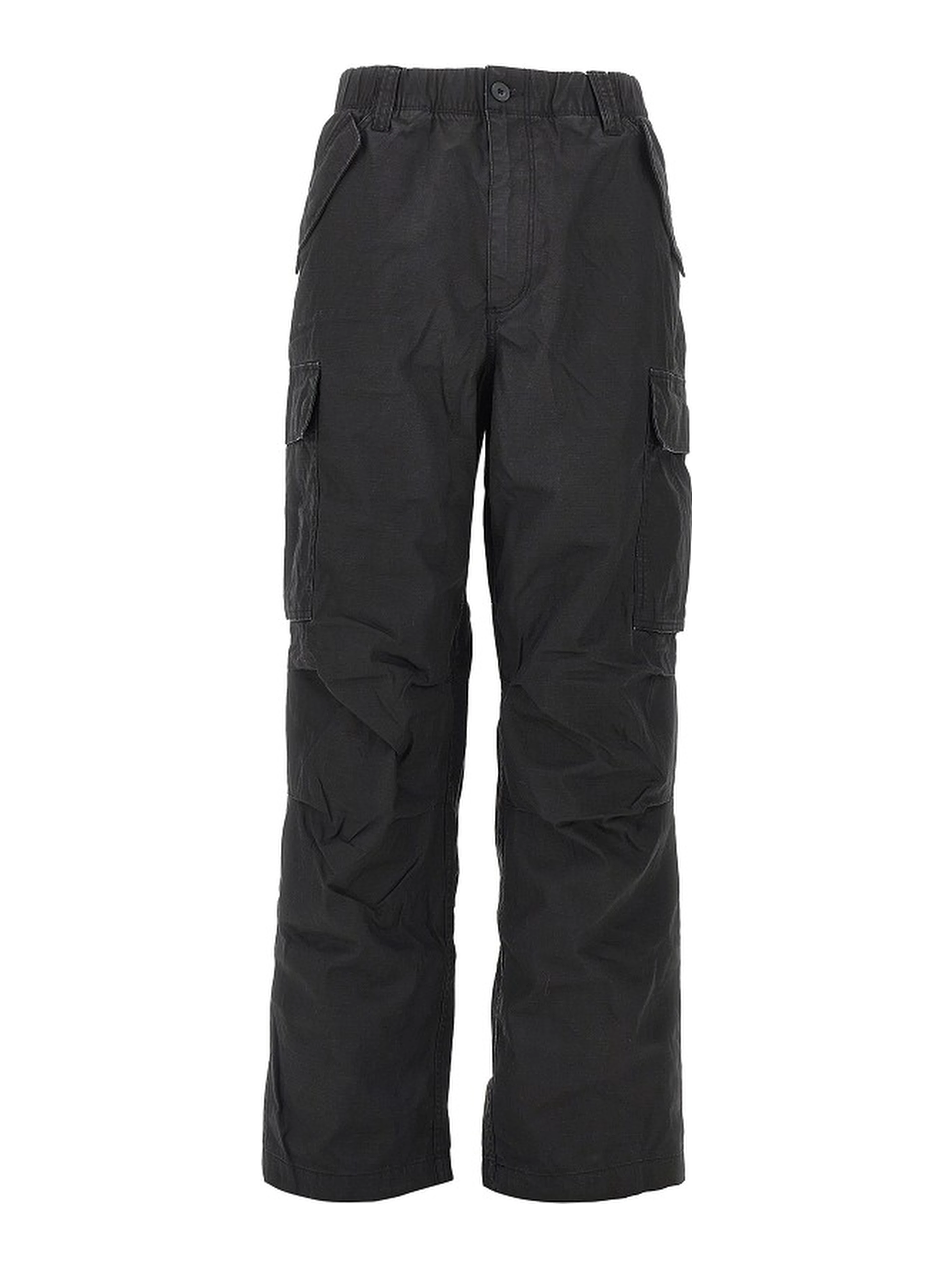 Pigment coated cotton cargo pants