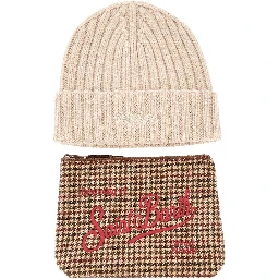 Pouch and beanie hat Christmas Gift Box