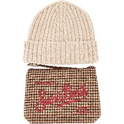 Pouch and beanie hat Christmas Gift Box