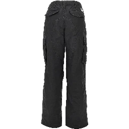 Pigment coated cotton cargo pants
