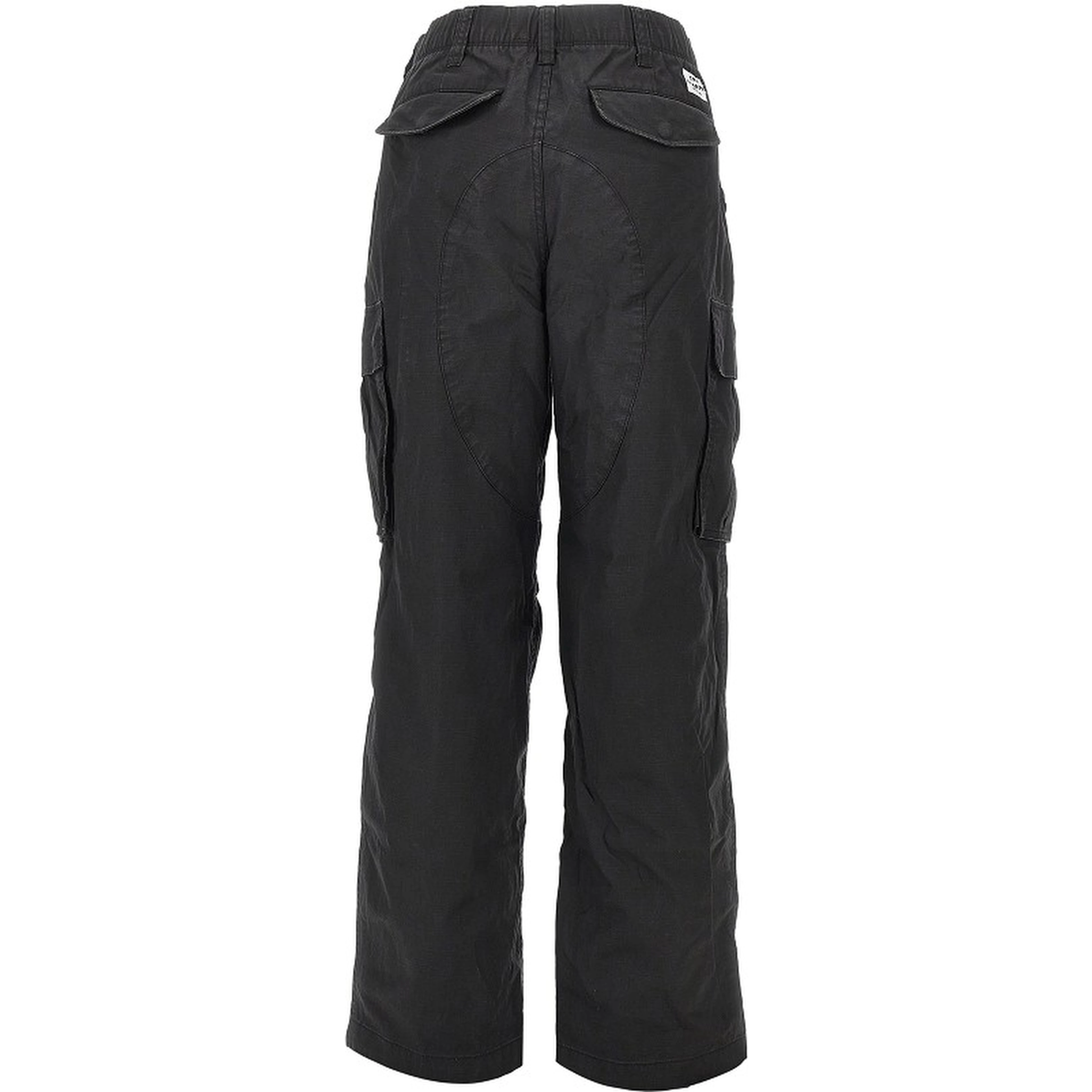 Pigment coated cotton cargo pants