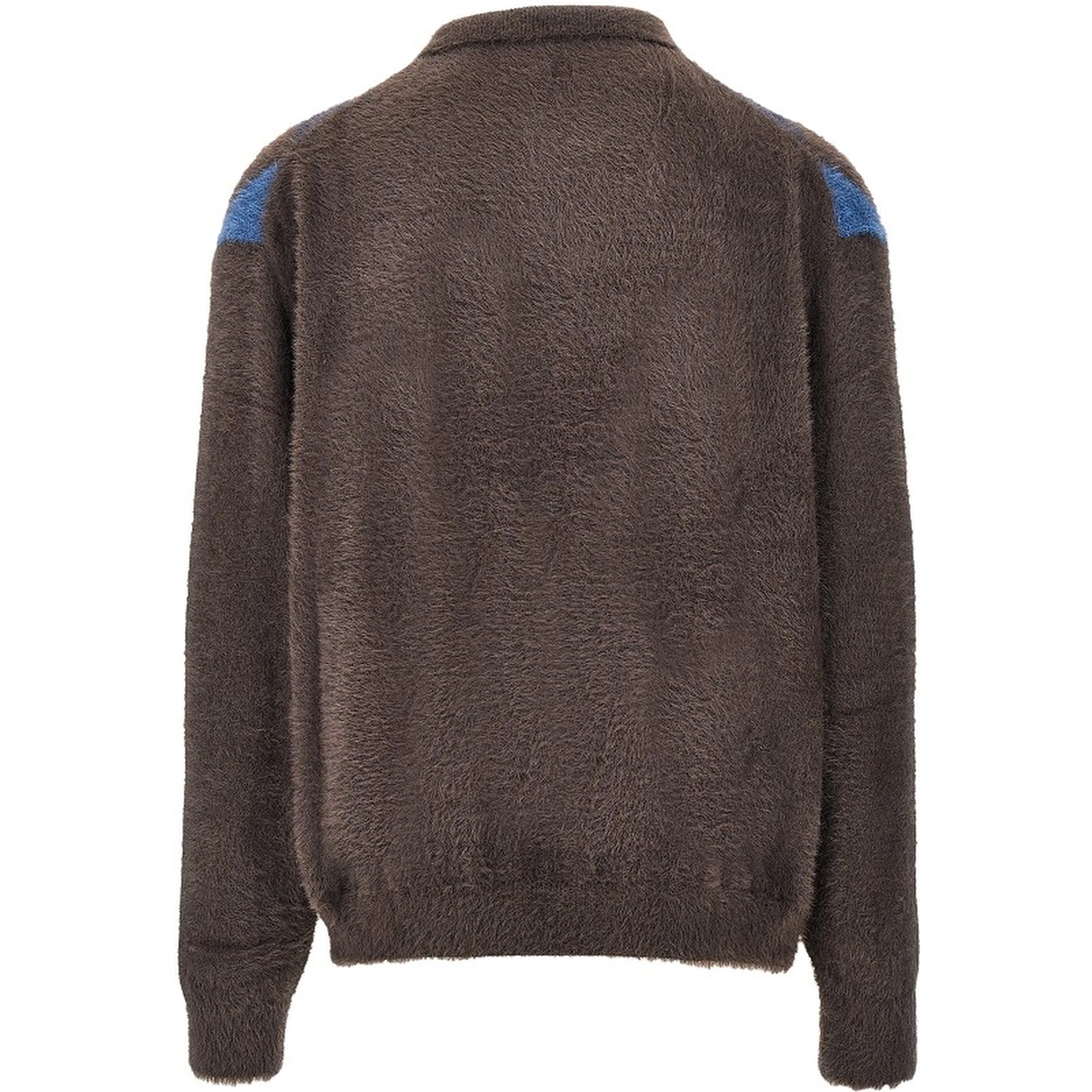 Argyle polo sweater