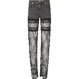 PANT DENIM PIZZO