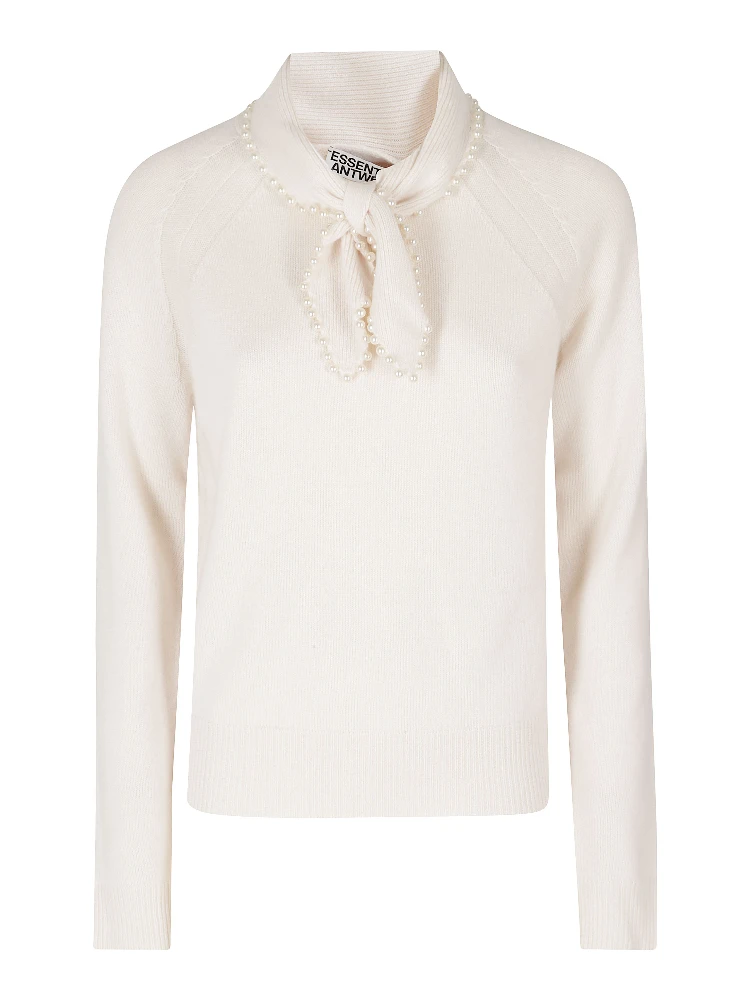 PULLOVER WITH BEADS
