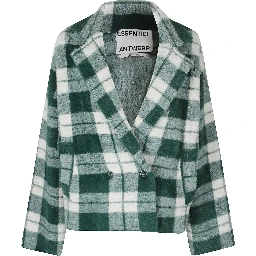 CHECK CARDIGAN