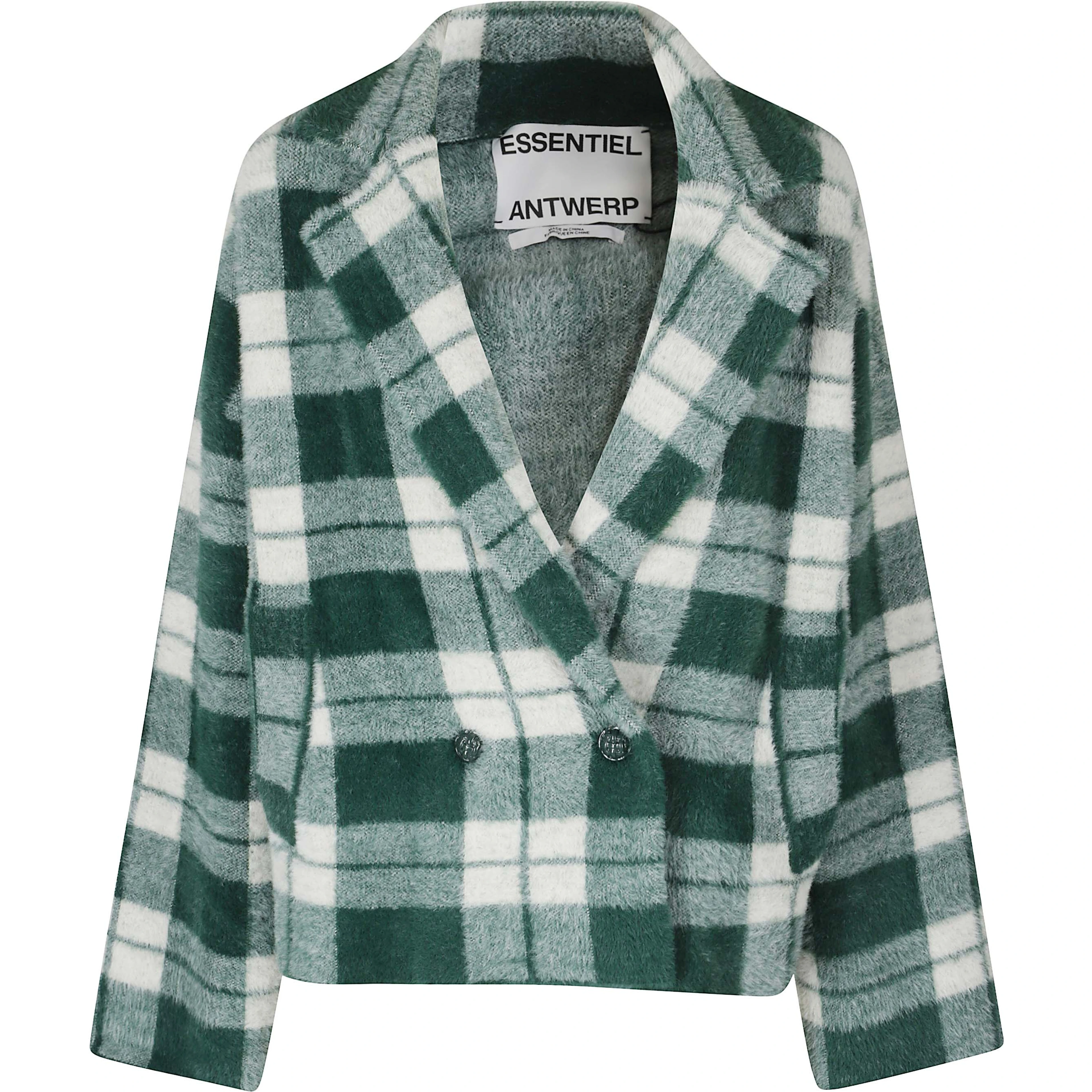 CHECK CARDIGAN