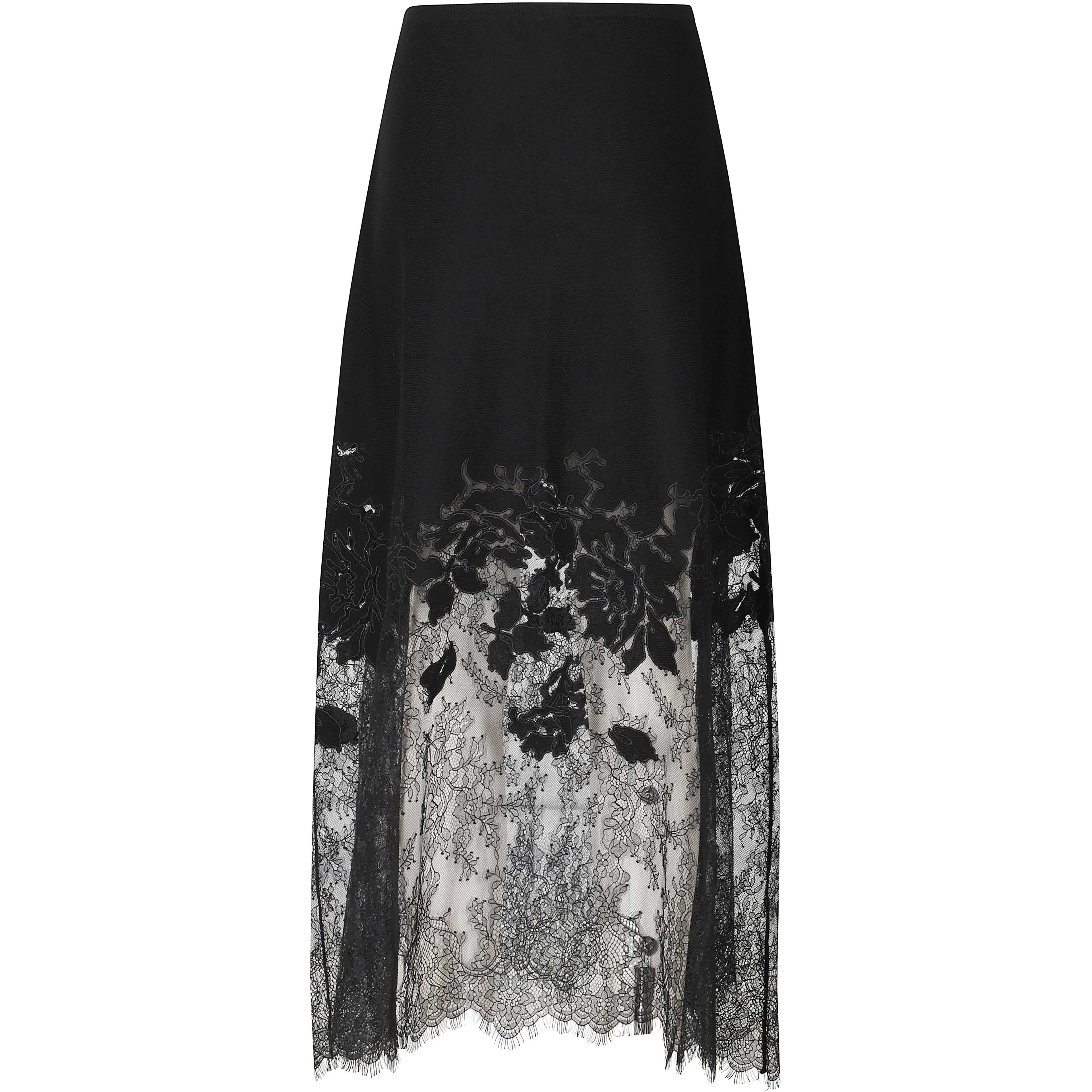 JOSINA LACE MIDI SKIRT