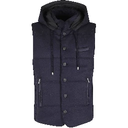GILET CAPP FLANELLA LANA GEELONE