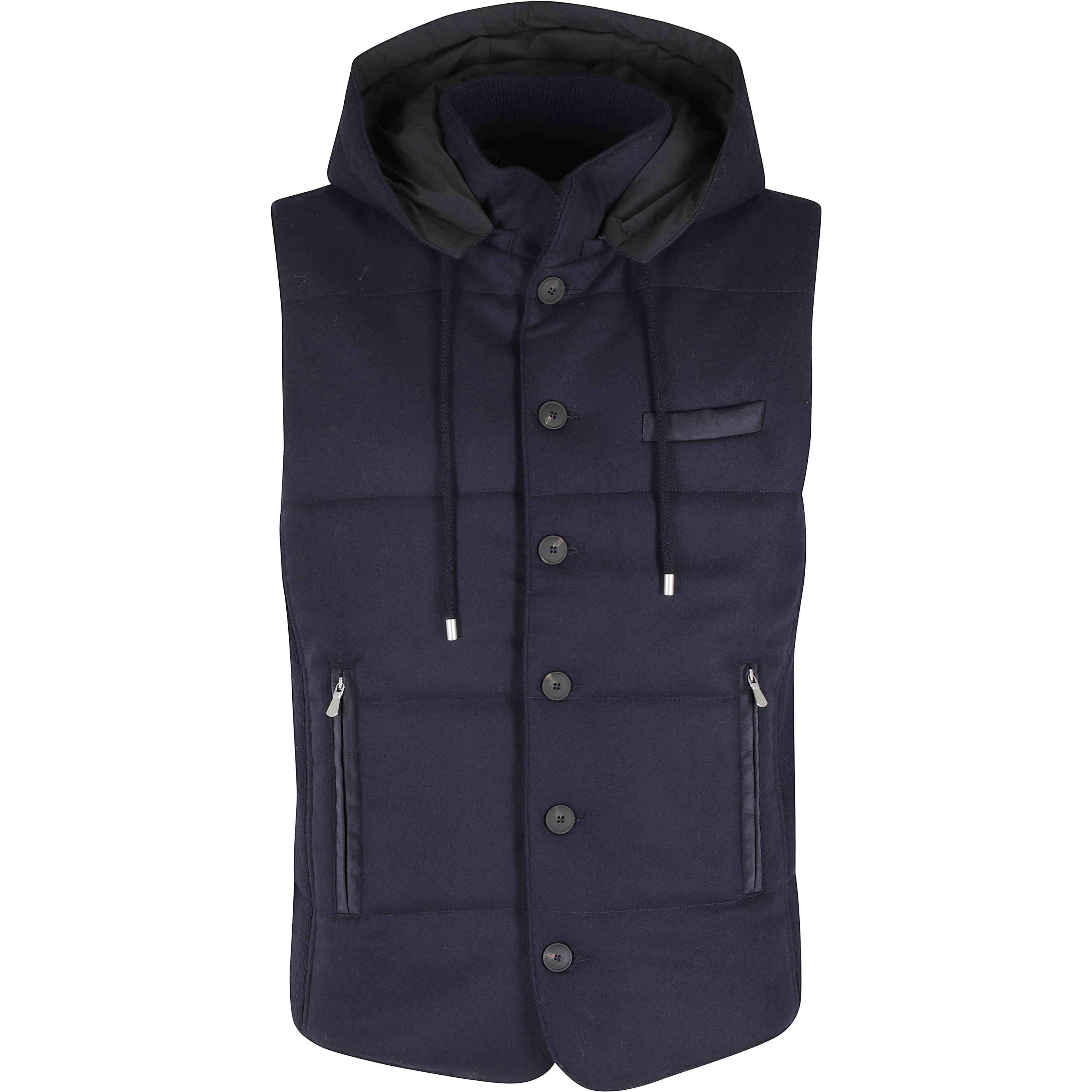 GILET CAPP FLANELLA LANA GEELONE