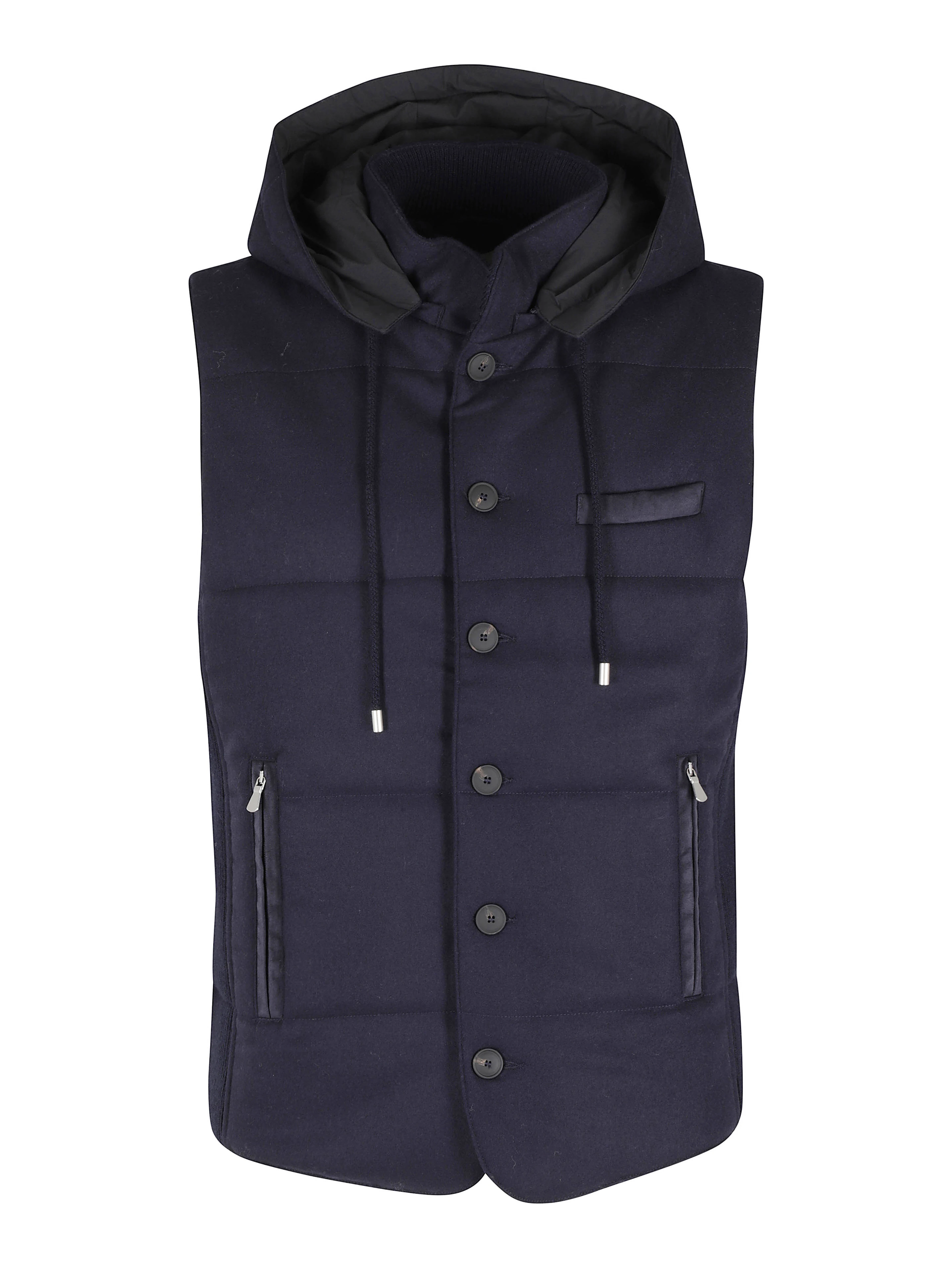 GILET CAPP FLANELLA LANA GEELONE