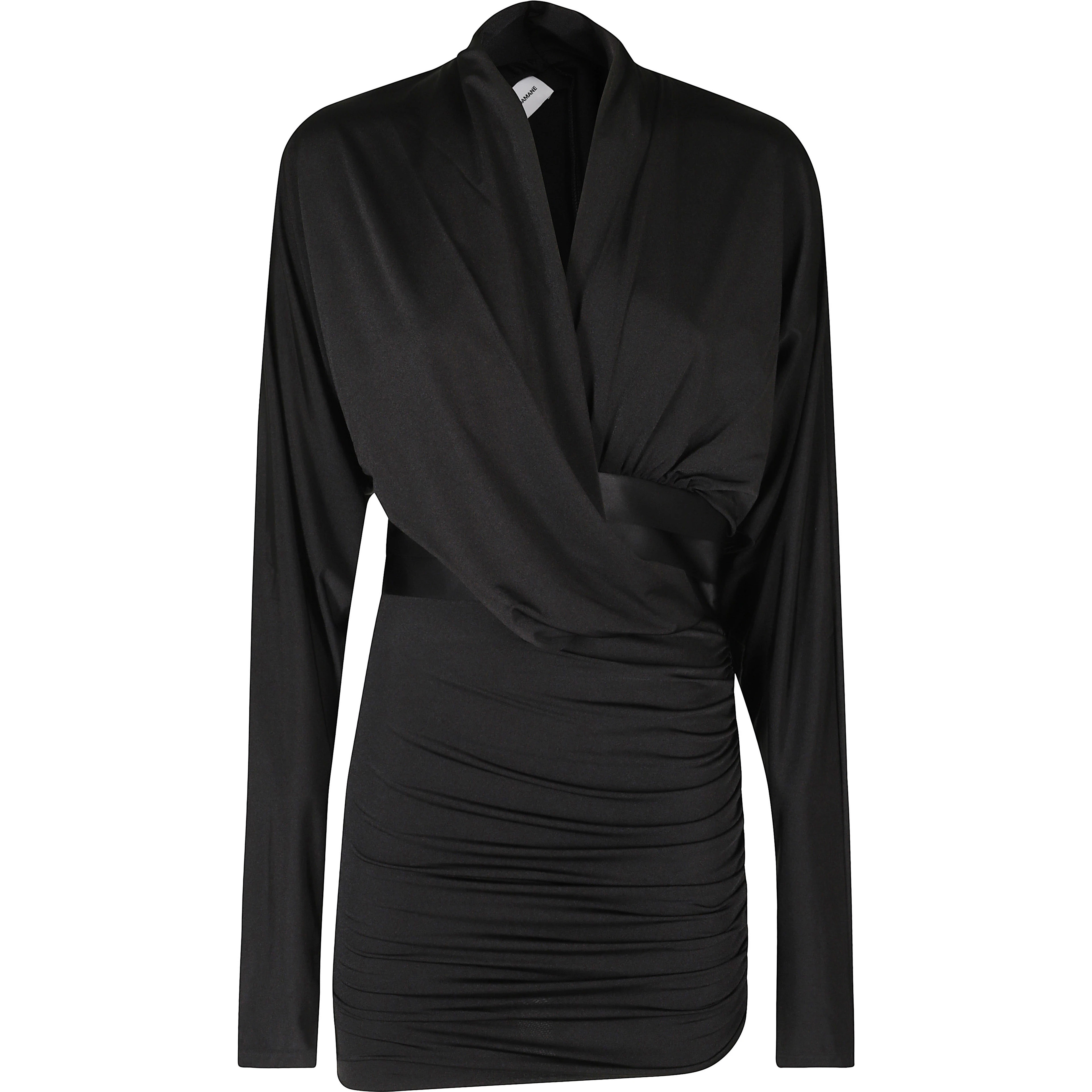 VICTORIA MINI   TUXEDO DETAIL MINI DRESS