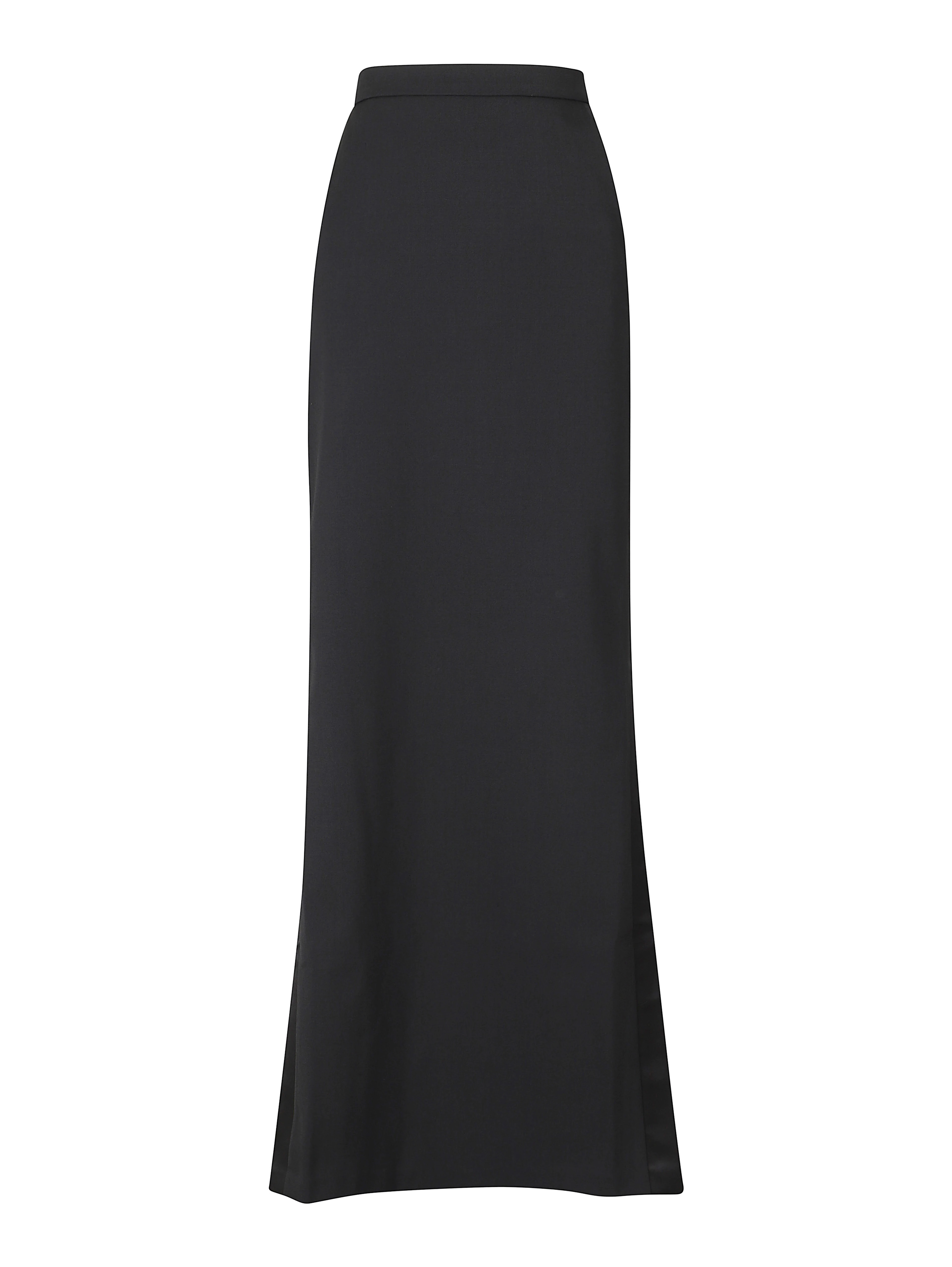 NADA TUXEDO   TUXEDO DETAIL MAXI SKIRT