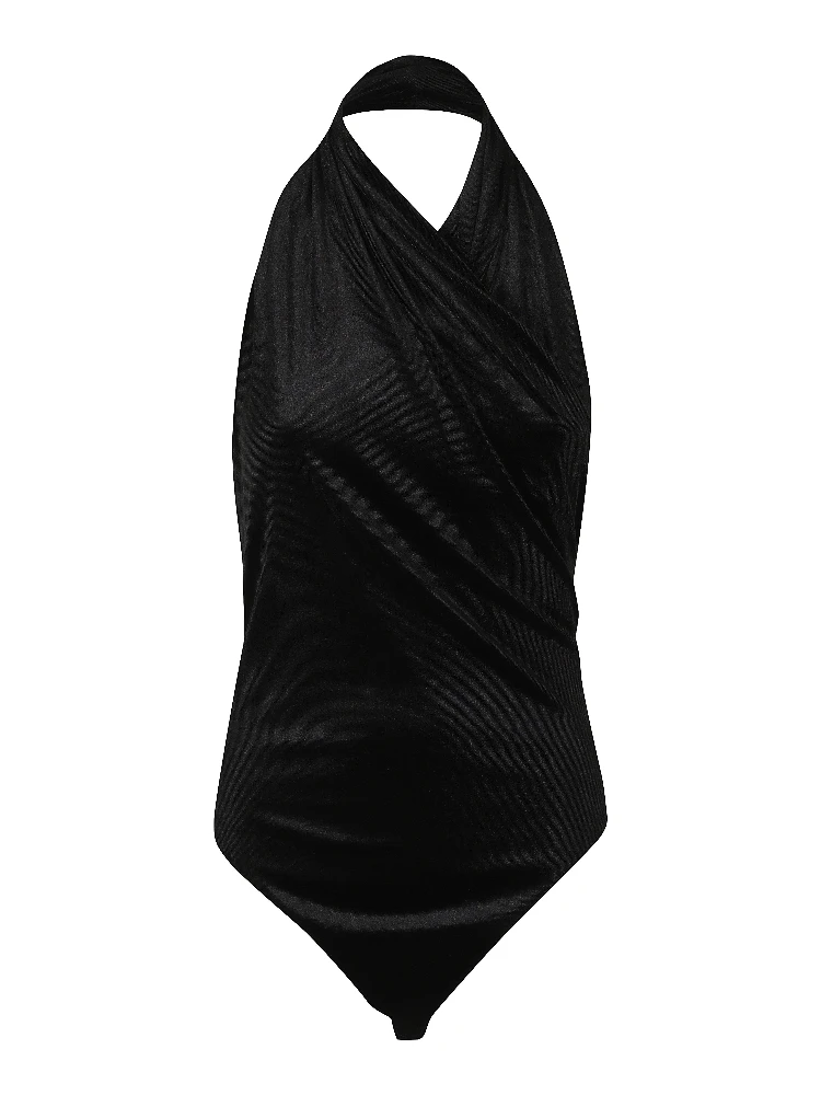 VINA   HALTER NECK BODYSUIT