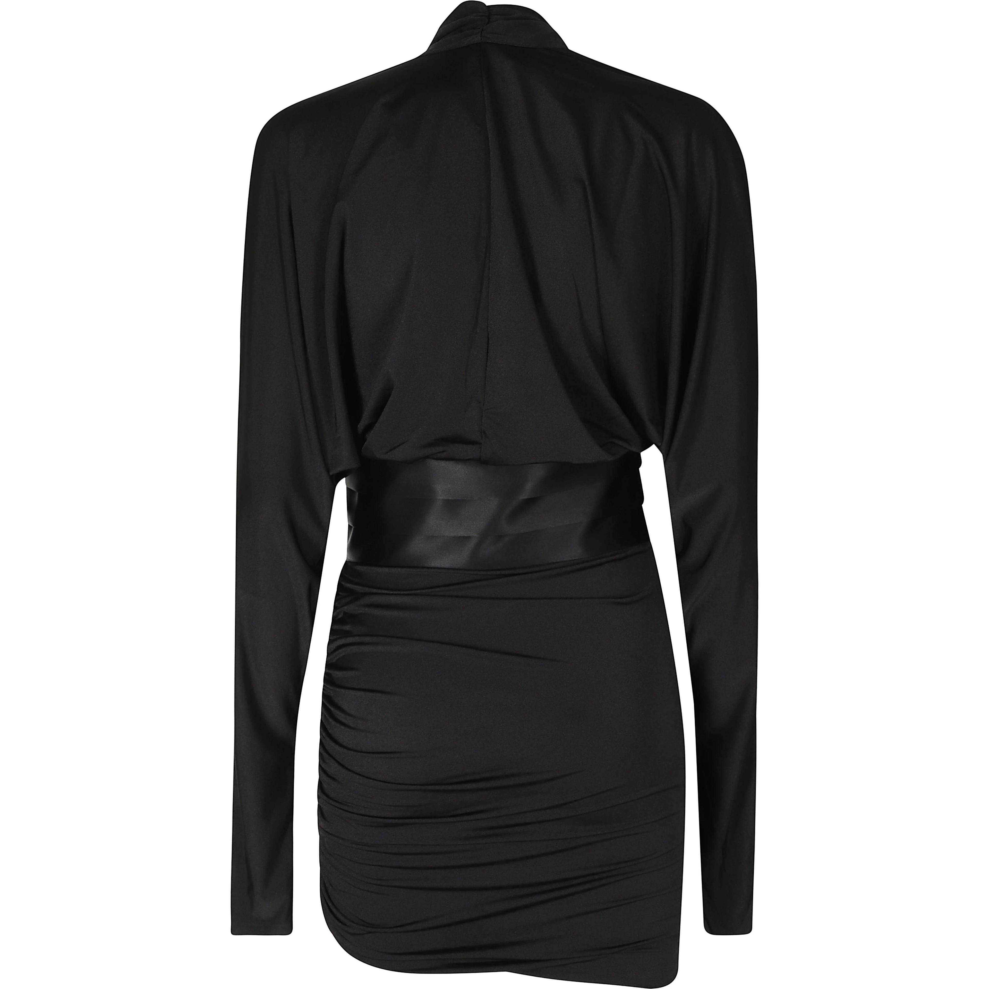VICTORIA MINI   TUXEDO DETAIL MINI DRESS