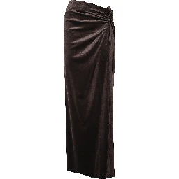ZOHRA   TWIST DETAIL MAXI SKIRT