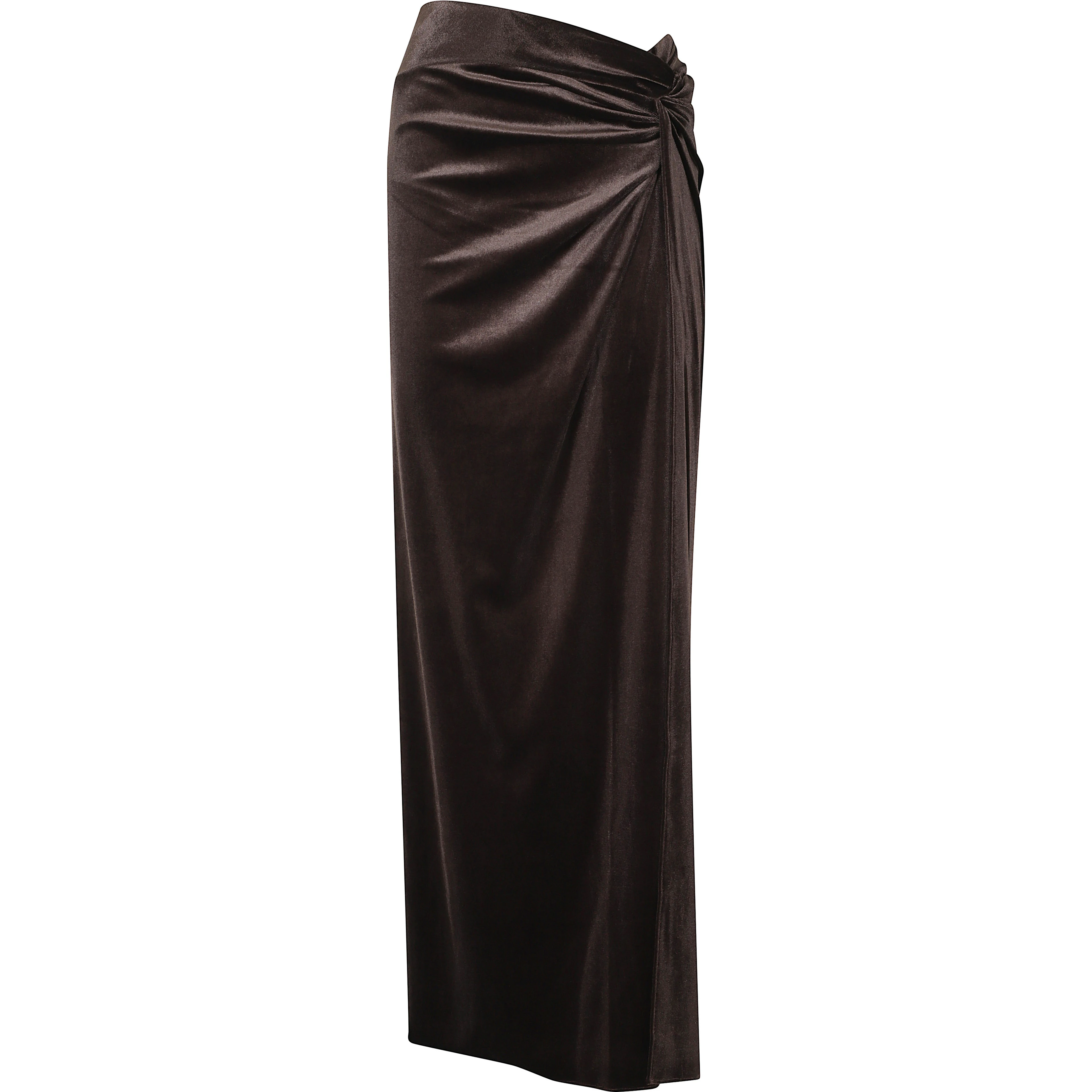 ZOHRA   TWIST DETAIL MAXI SKIRT