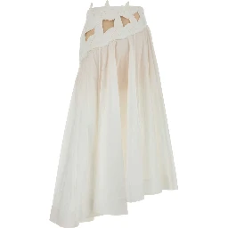 LUNA APPLIQUE MAXI SKIRT
