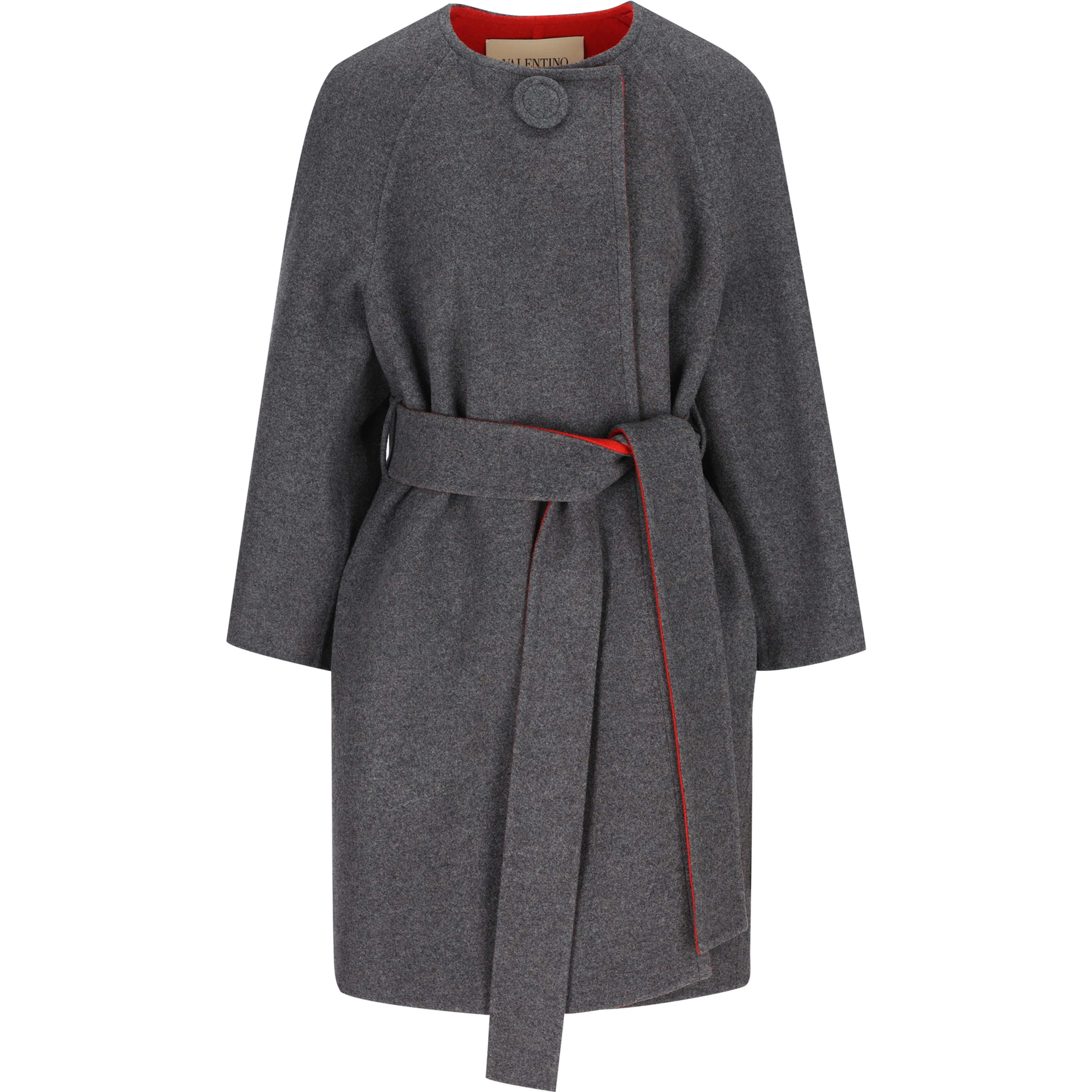Valentino Garavani Coats Grey/red