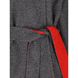 Valentino Garavani Coats Grey/red