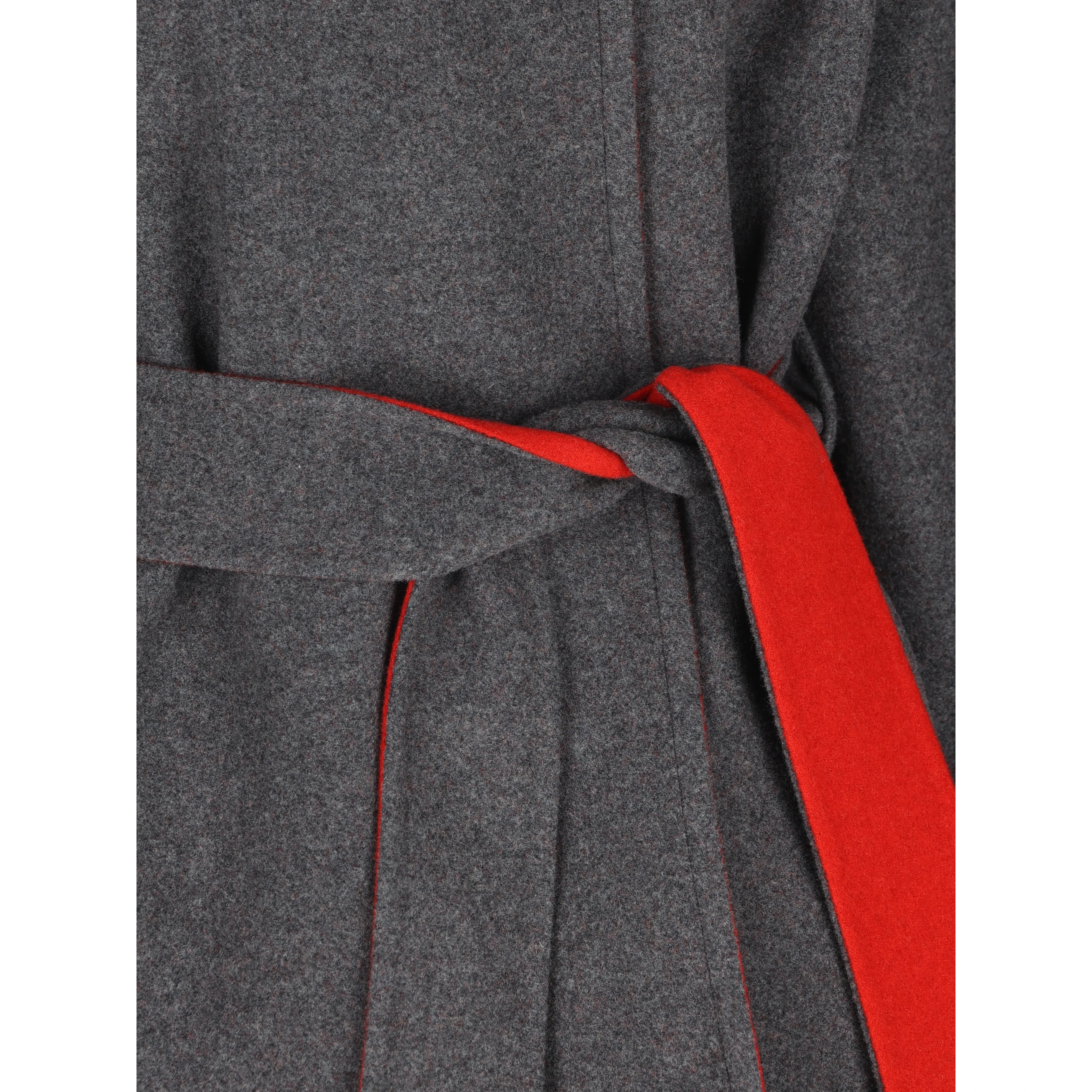 Valentino Garavani Coats Grey/red