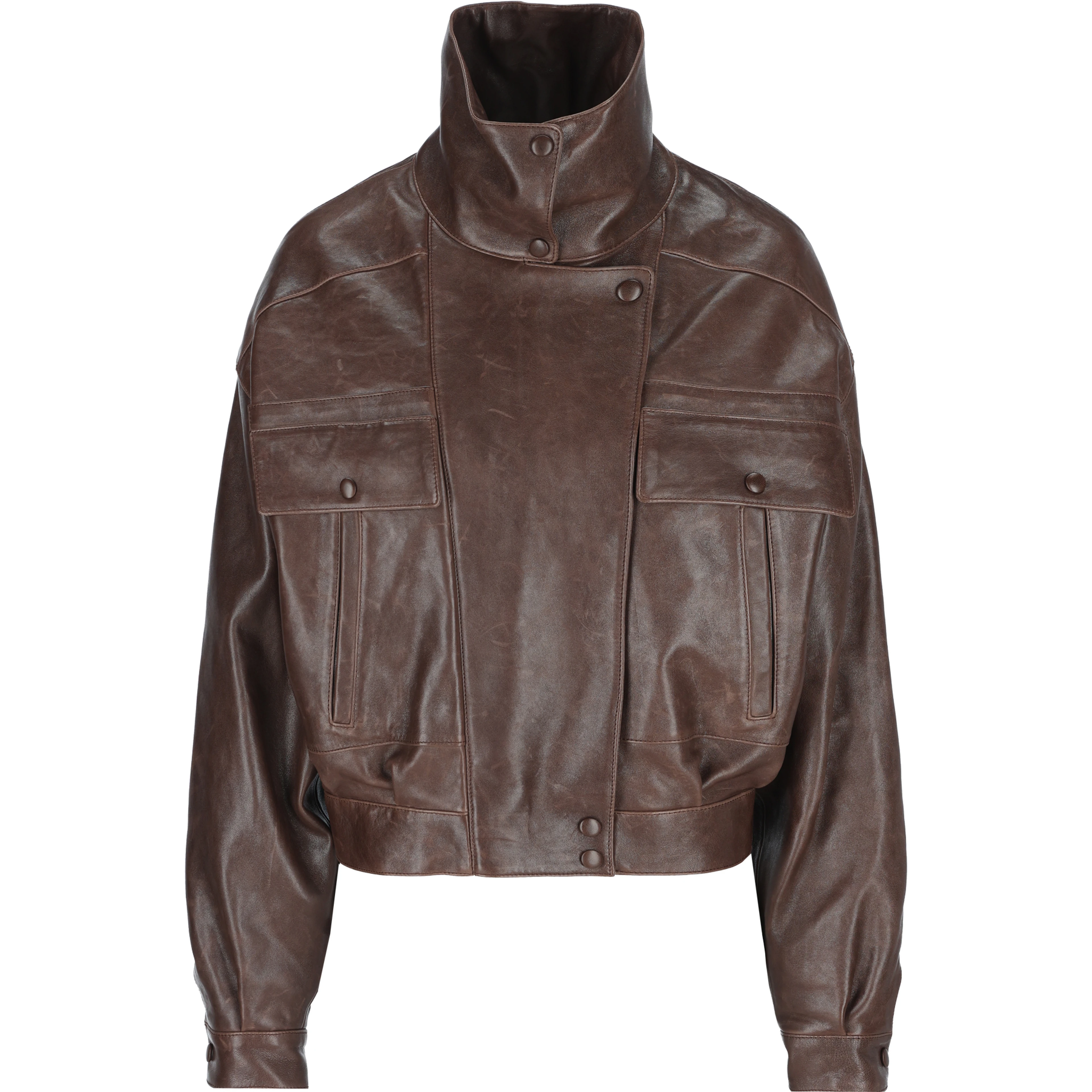 SAINT LAURENT Jackets Brown