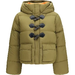 Bicolor Nylon Full-Length Jacket