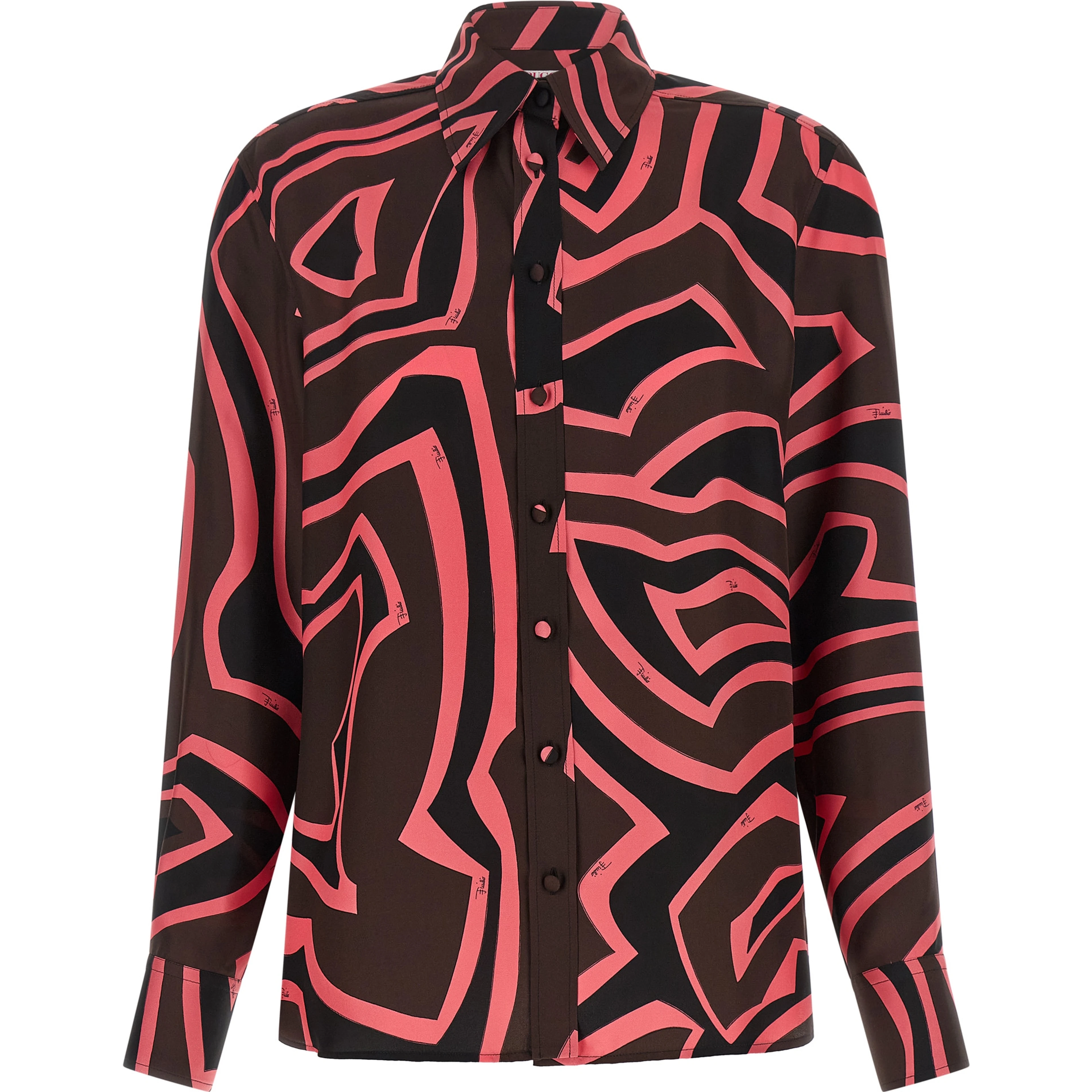 Multicolor Silk Blouse