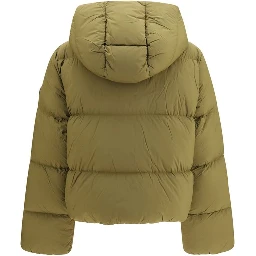 Bicolor Nylon Full-Length Jacket