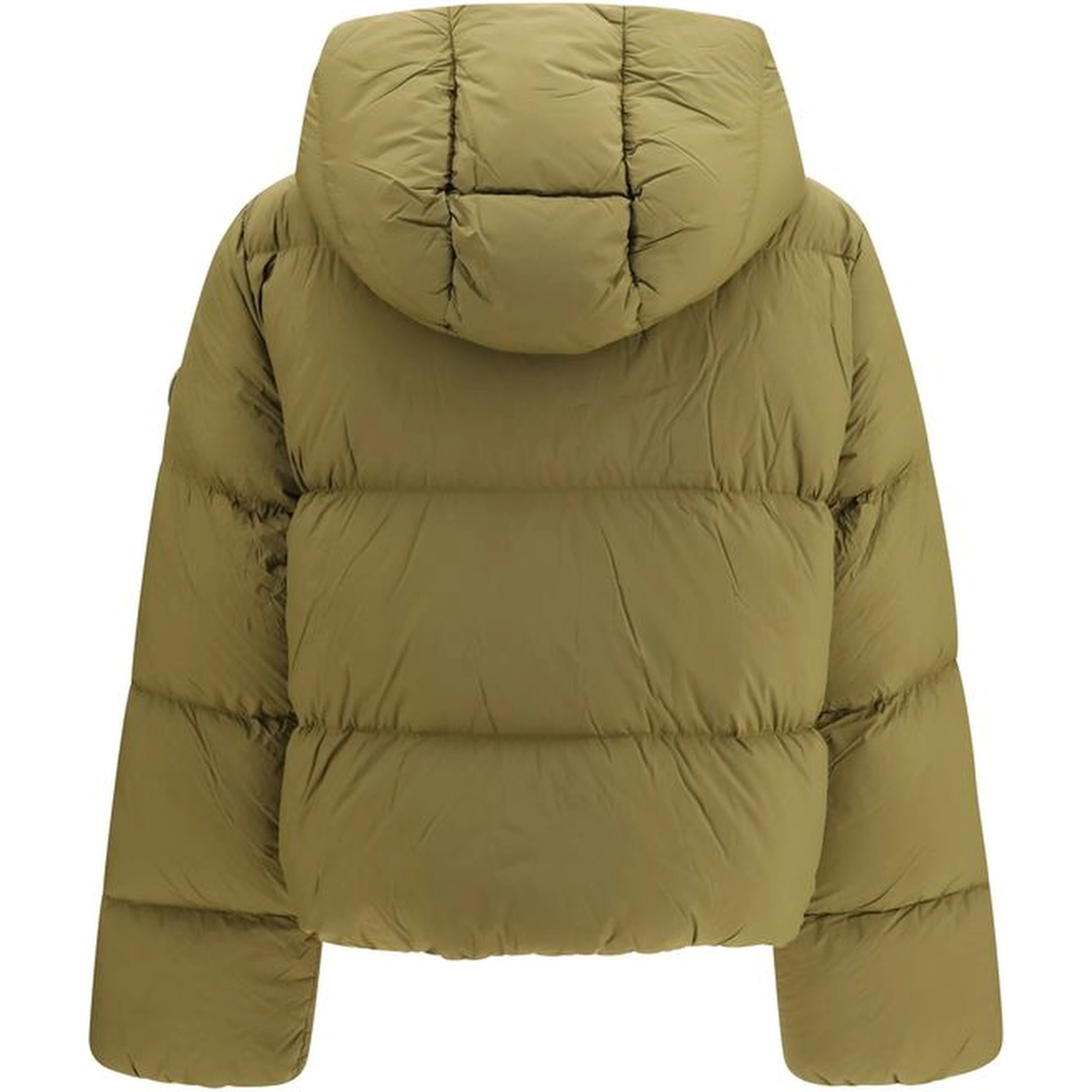 Bicolor Nylon Full-Length Jacket