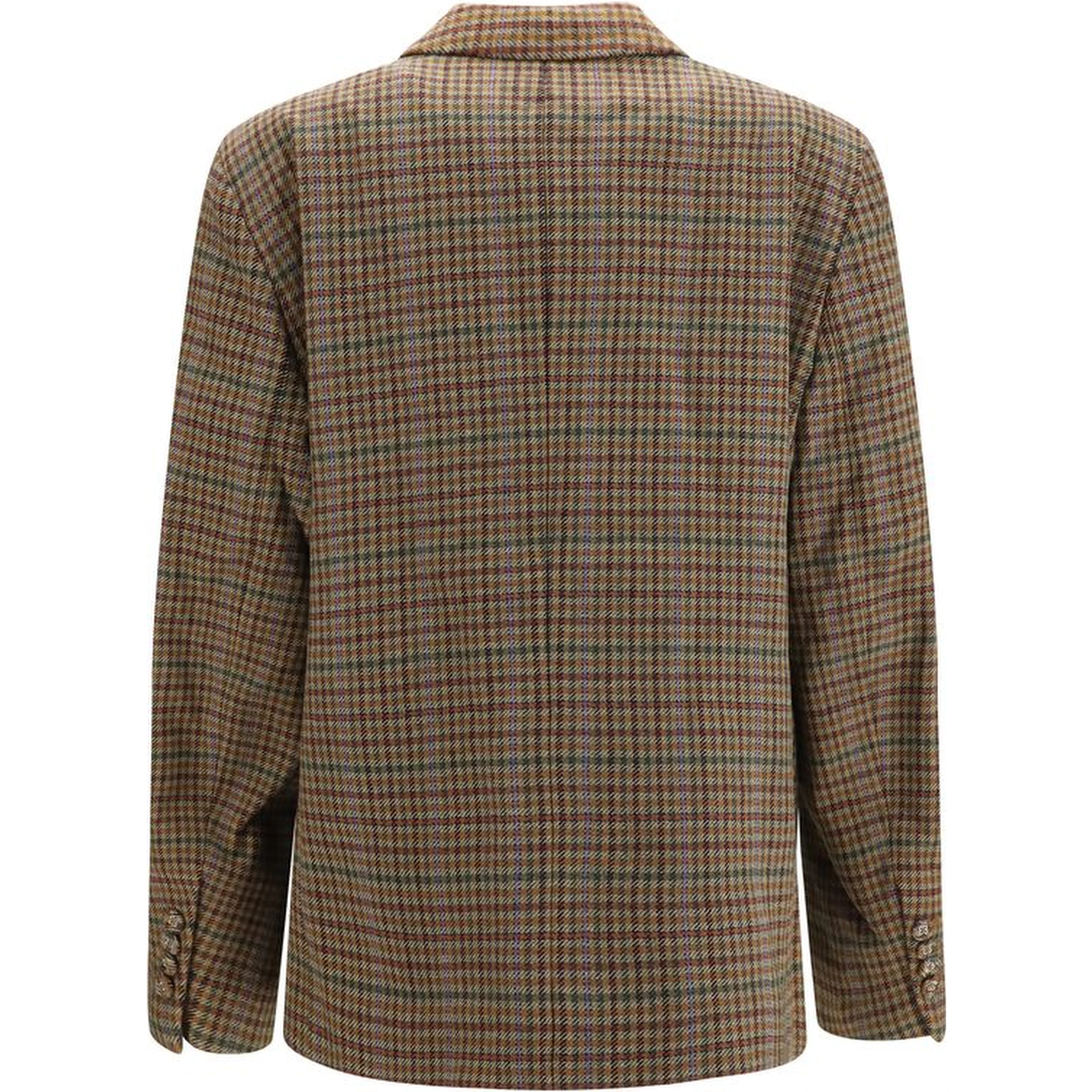 Brown Recycled Wool Blazer